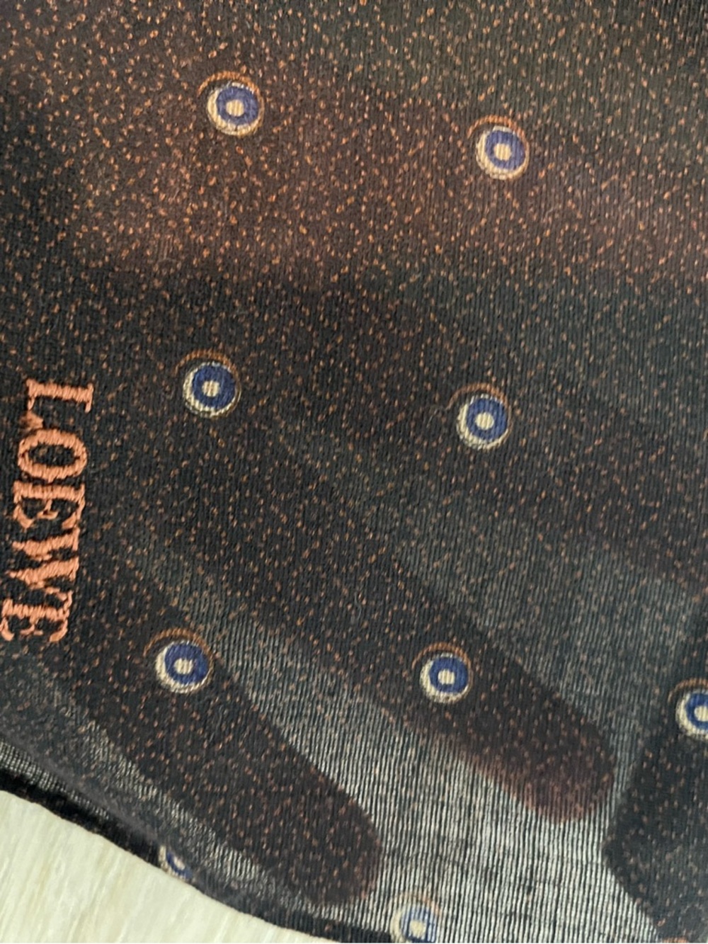 Loewe Black Scarf and Loewe wallet! See last pics. - Picture 7 of 12